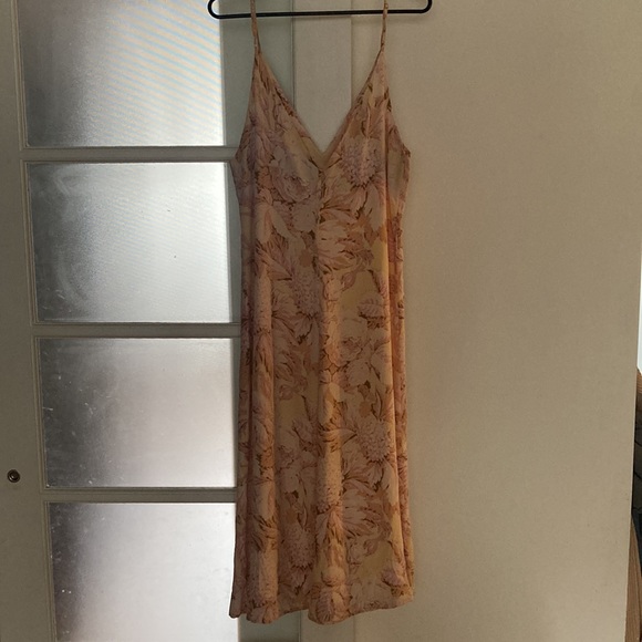 STINE GOYA silk floral slip dress size large - Picture 6 of 13